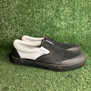 NEW Vans BMX Slip-On Dakota Roche PopCush Wafflecup Skate‎ Shoes Black Women 8.5
